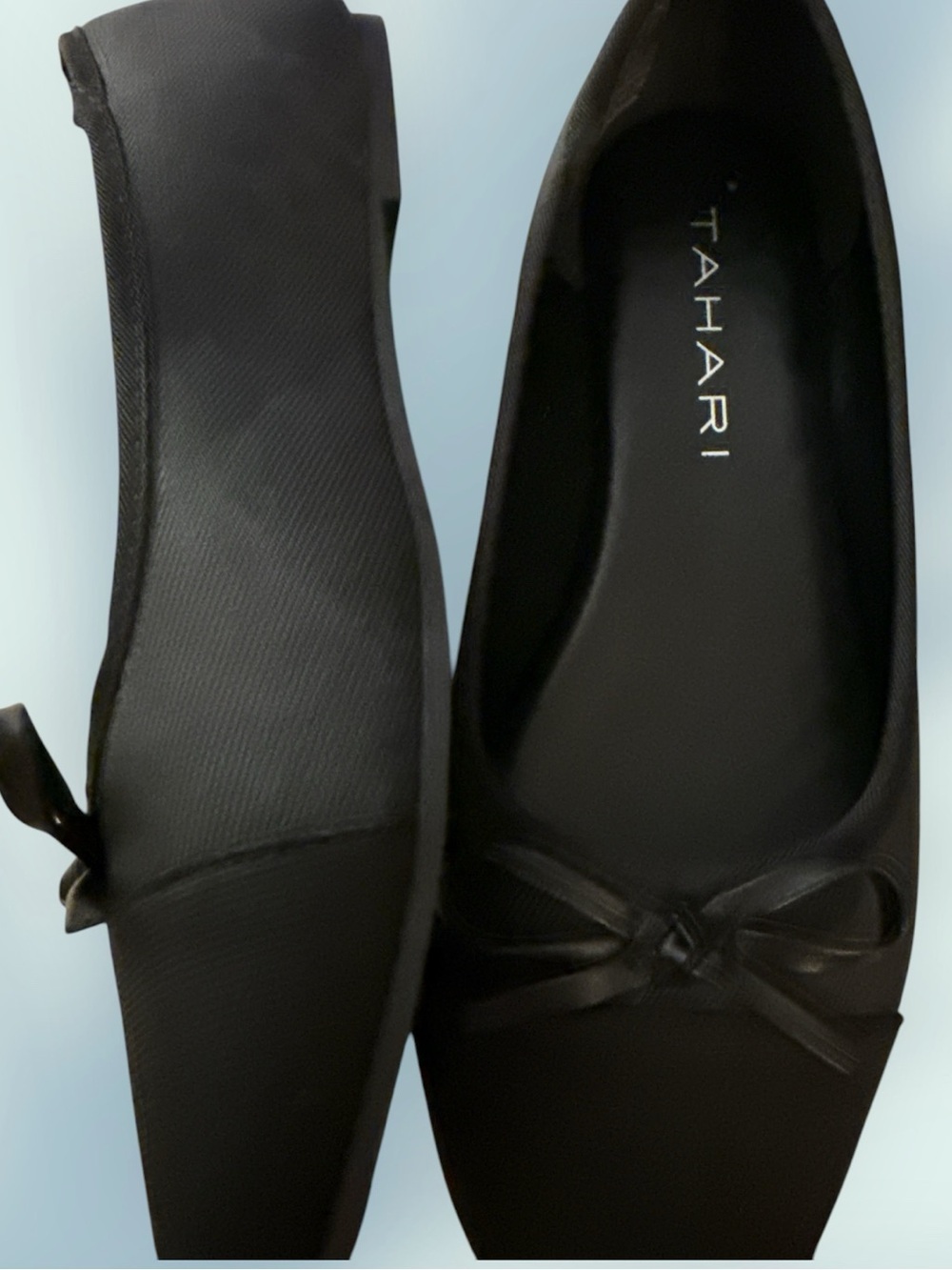 NIB Tahari Geneva Black Ballet Flats
Bow Detail Women's Size 6 Classic Comfort - Picture 5 of 5